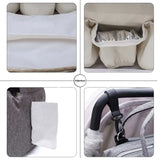 Lequeen Diaper Bag Baby Care Large Stroller Baby Bag Travel Backpack Nursing Bag