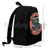 Funny Punctuation Saves Lives Backpack