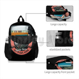Funny Punctuation Saves Lives Backpack