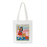 Women Canvas Large Capacity Vintage Harajuku Casual Shoulder Bag
