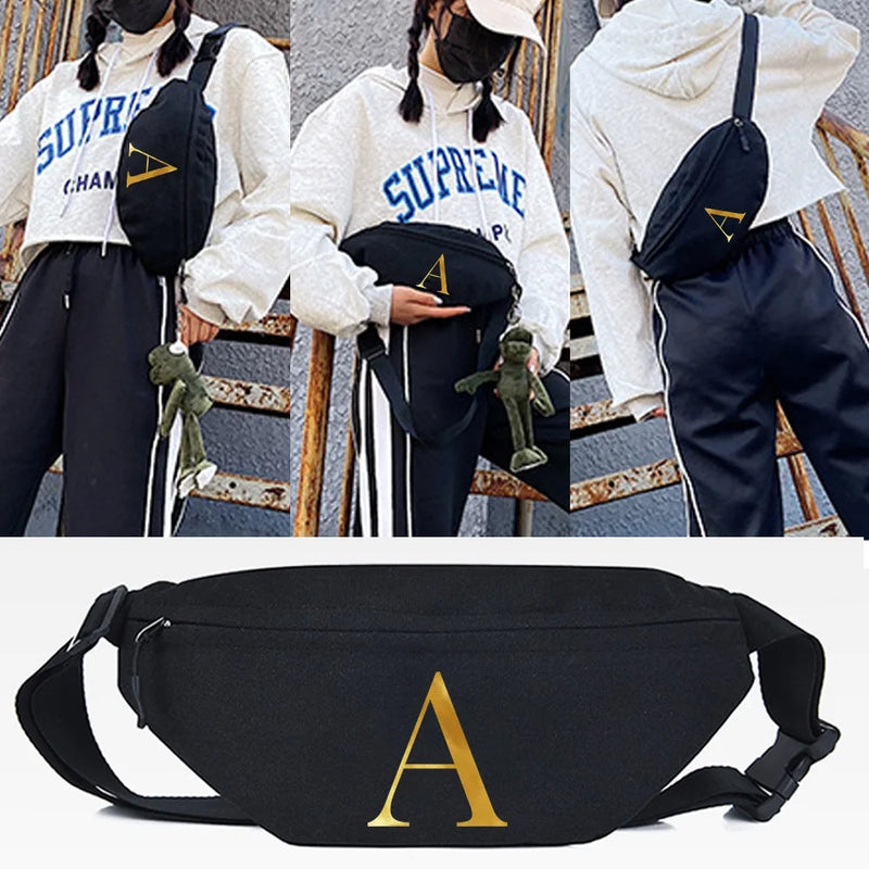 A Waist Bags Men Women Fanny Pack Chest Bags Handy Packs Shoulder Bags