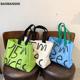 Large Canvas Shopping Tote Bag for Women - Big Shopper Handbag