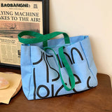 Large Canvas Shopping Tote Bag for Women - Big Shopper Handbag