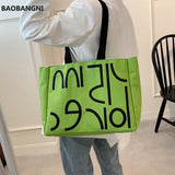 Large Canvas Shopping Tote Bag for Women - Big Shopper Handbag