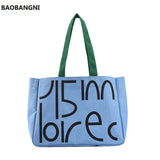 Large Canvas Shopping Tote Bag for Women - Big Shopper Handbag