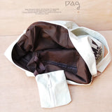 Letter Women Canvas Shopping Shoulder Bag Female Crossbody Bags