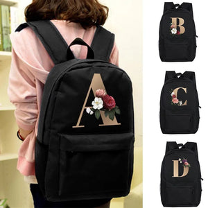Floral Printing Backpack for Women Casual Shoulder Bag