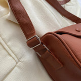Printed Shoulder Bag Crossbody Bag PU Leather Soft Large Capacity