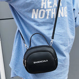 Letter Print Single Shoulder Women's Messenger Bag
