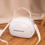 Letter Print Single Shoulder Women's Messenger Bag