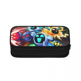 LevelHead Pen Box Student School Anime Zipper Pen Bag Child Stationery Bag