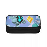 Anime Zipper Pen Bag Student Stationery Box Child Gift