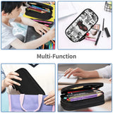 Levi Manga Collage Pen Box Student Anime Zipper Pencil Bag