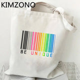LGBT Shopping Reusable Tote Bag Net Sack Cabas Grab