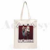 Life Is Strange Cartoon Print Shopping Bag Girls Casual Pack