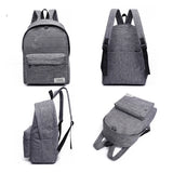 13.3 Inch Laptop Backpack Men Canvas Bag