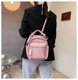Light Oxford Cloth Women Backpack Travel Tote Bags Multifunctional