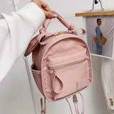 Light Oxford Cloth Women Backpack Travel Tote Bags Multifunctional