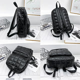 Light Space Down Women's Backpack Laptop Bags Casual Female School Backpack