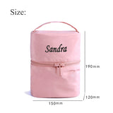 Large Capacity Personalized Cosmetic Bag for Travel