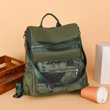 Durable Oxford Cloth Backpack Soft Water Repellent School Bags