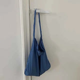 Canvas Women's Shopping Bag Casual Bucket Messenger Shoulder