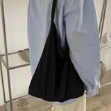 Canvas Women's Shopping Bag Casual Bucket Messenger Shoulder