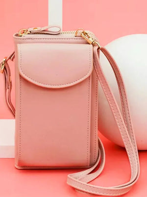 Women Crossbody Bag Cell Phone Purse Lightweight Waterproof PU Leather