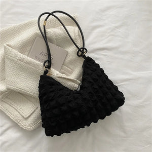 Soft Winter Tote Bag High-quality Armpit Bag for Women