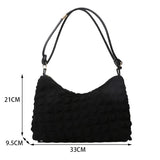 Soft Winter Tote Bag High-quality Armpit Bag for Women