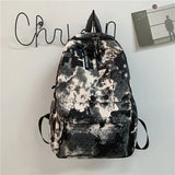 Nylon Girls School Backpack Urban Bag Female Students Books Backpack