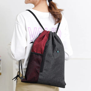 Packable Backpack Casual Unisex Rope Sport Backpack