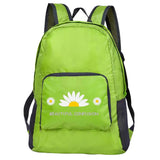 Daisy Print Packable Backpack Ultralight Foldable Daypack Bag