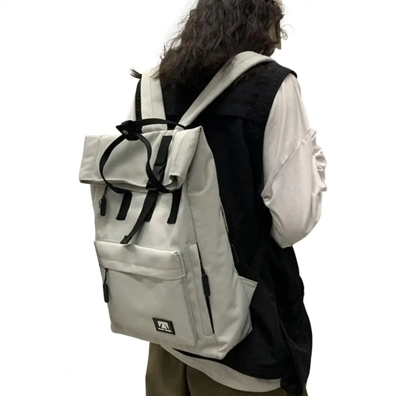 Lightweight Zipper Laptop Backpack for High School Student
