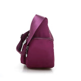 Lightweight Messenger Bag Solid Waterproof Oxford Crossbody Bag