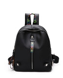 Softback Shoulder Bag Casual Daypack PU Leather Backpack Teenage Girl School Bag