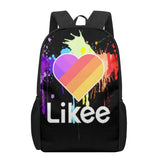 3D Print School Backpack for Boys Girls Teenager Kids