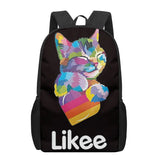 3D Print School Backpack for Boys Girls Teenager Kids
