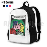 Vintage Comic Outdoor Backpack