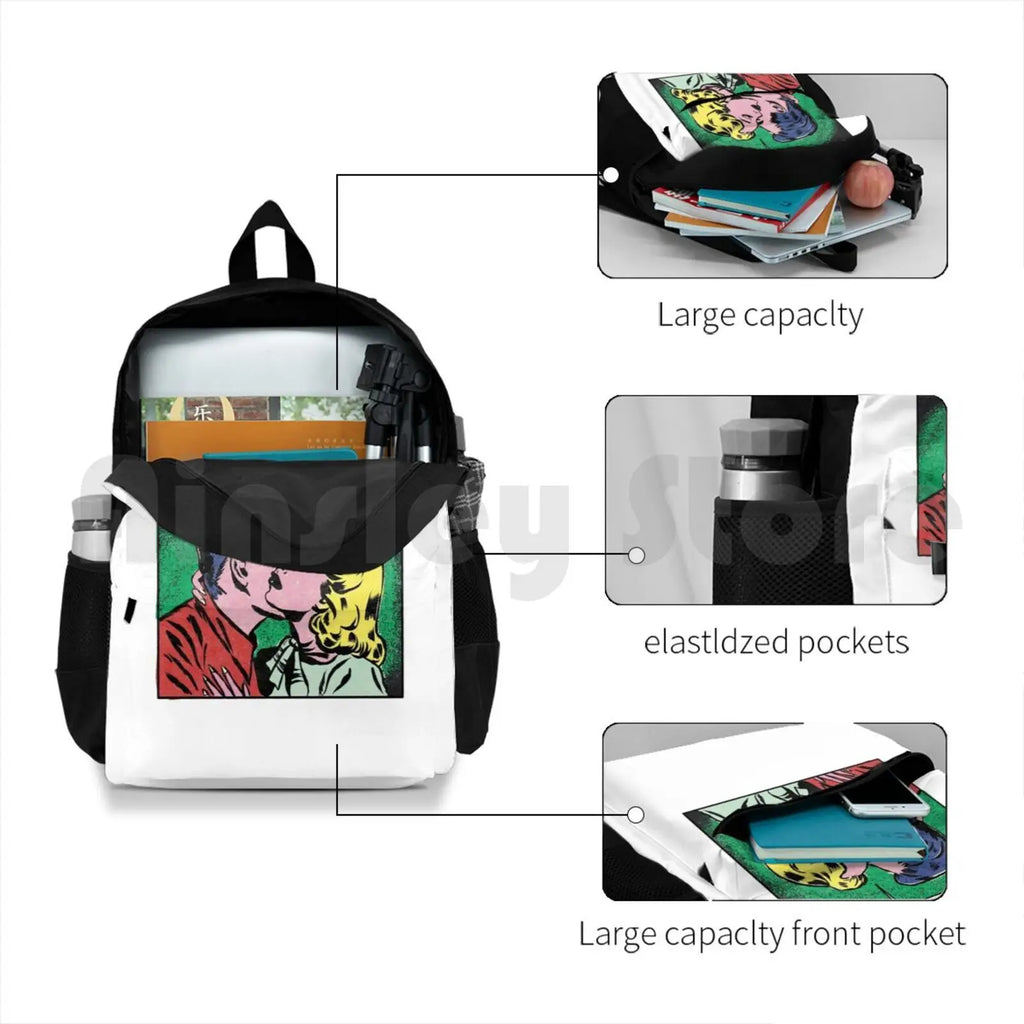 Vintage Comic Outdoor Backpack