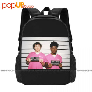 Lil Nas X Jack Harlow Backpack Large Capacity Travel Sports Style
