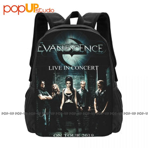 Evanescence Live In Concert Backpack Large Capacity Bookbag