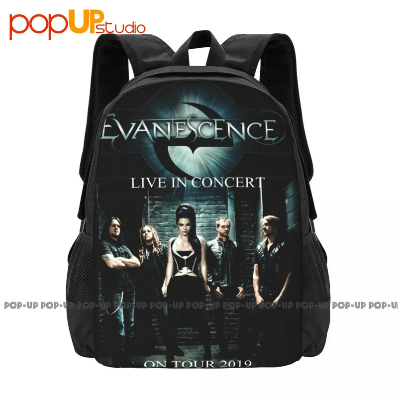 Evanescence Live In Concert Backpack Large Capacity Bookbag