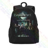 Evanescence Live Concert Backpack School Sports Bag