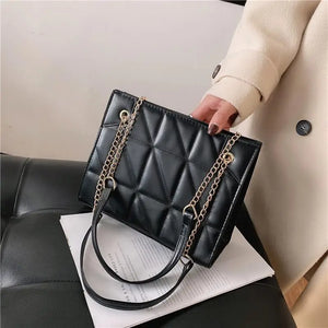Lingge Chain Bag Shoulder Bag Summer Messenger Square Bag