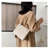 Lingge Chain Bag Shoulder Bag Summer Messenger Square Bag