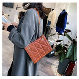 Lingge Chain Bag Shoulder Bag Summer Messenger Square Bag