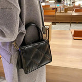 Lingge Embroidery Thread Small Bag Ladies Shoulder Messenger Bag