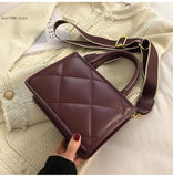 Lingge Embroidery Thread Small Bag Ladies Shoulder Messenger Bag