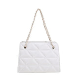 Lingge Chain Messenger Bag One Shoulder Tote Bag
